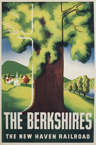 Appraisal: BEN NASON THE BERKSHIRES Circa x inches Condition B repaired