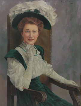 Appraisal: Nancy Bunch Sheridan Cleveland Portrait Artist th Century A modern