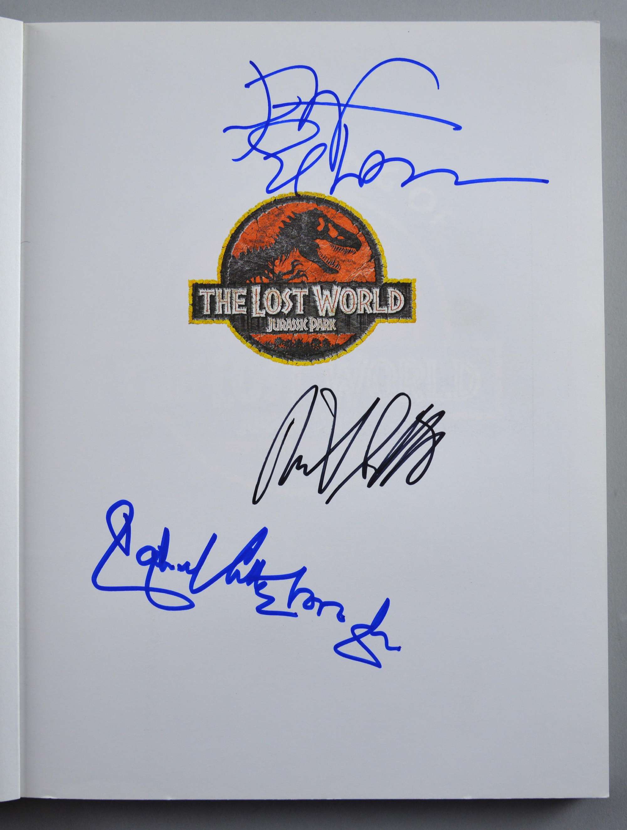 Appraisal: The Making of Jurassic Park The Lost World book signed