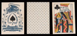 Appraisal: The Union Playing Card Co Faro Playing Cards New York