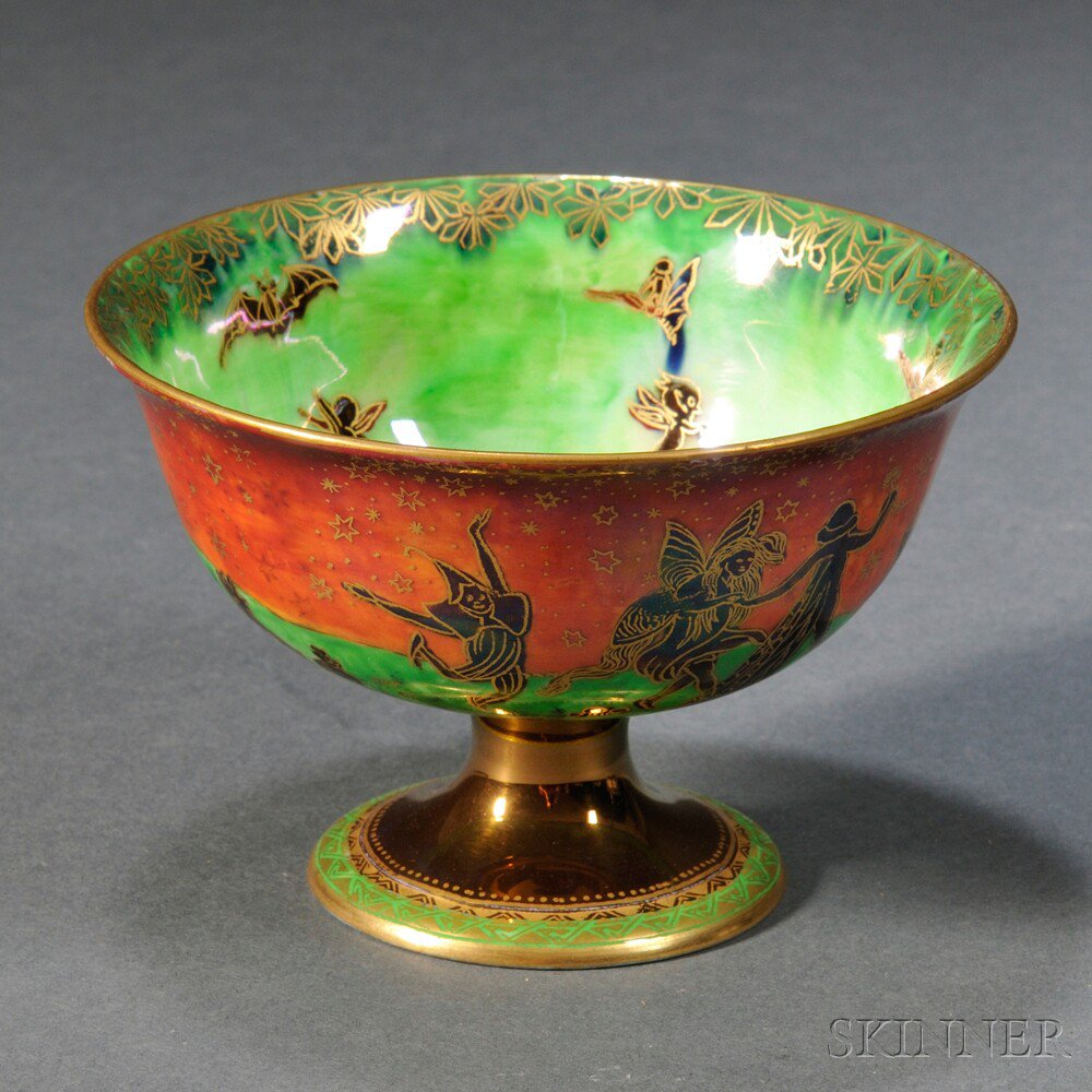 Appraisal: Wedgwood Fairyland Lustre Antique Bowl England c the exterior with