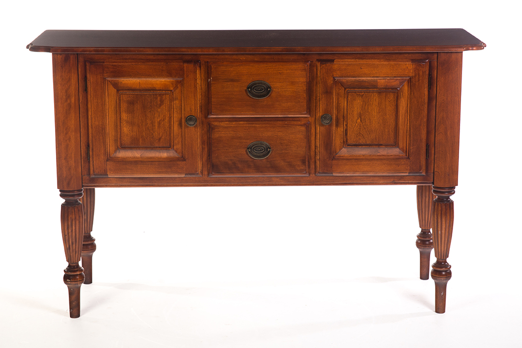 Appraisal: NICHOLS AND STONE SHERATON-STYLE SIDEBOARD Gardner Massachusetts late th century