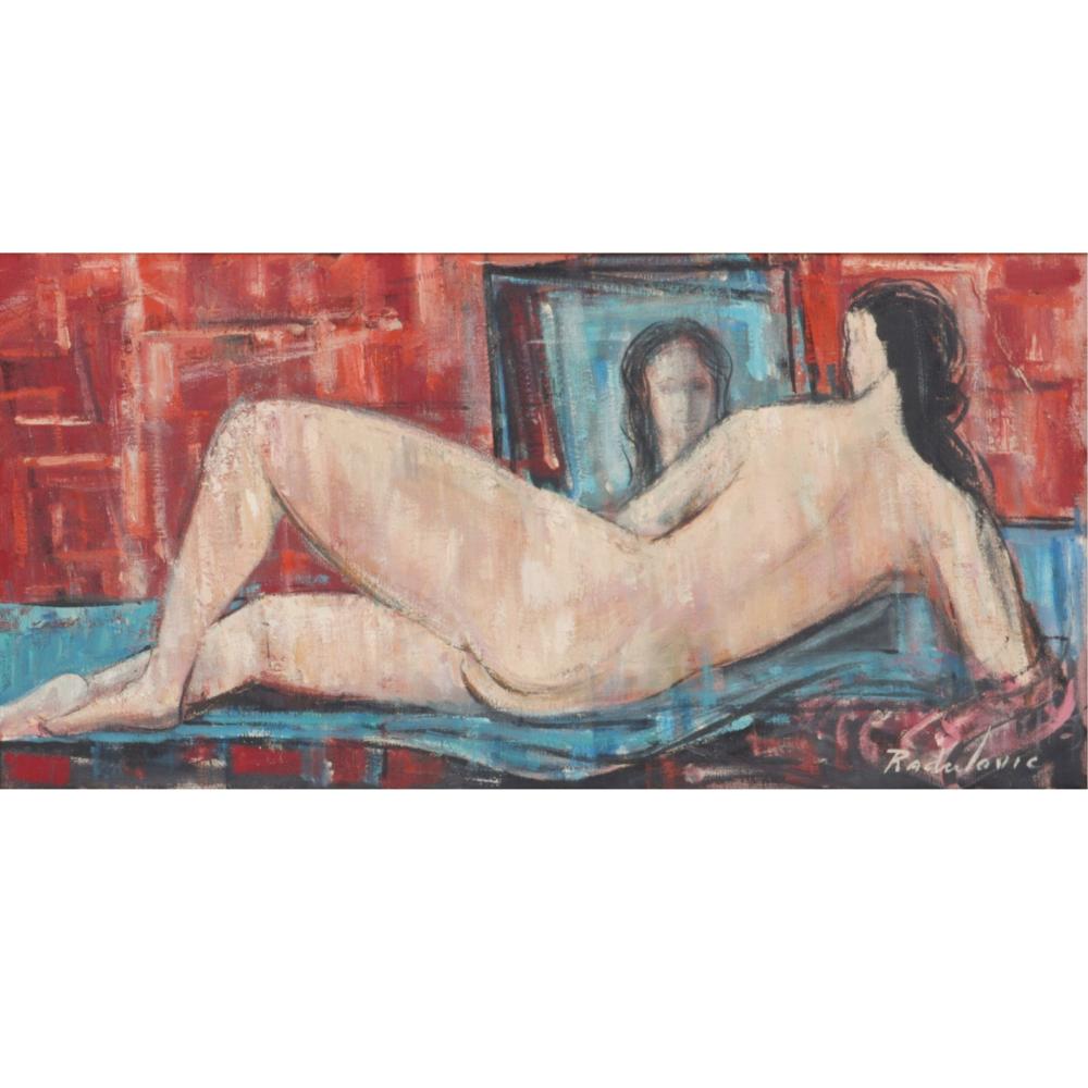 Appraisal: Savo Radulovic Yugoslavia St Louis New York - Reclining Nude