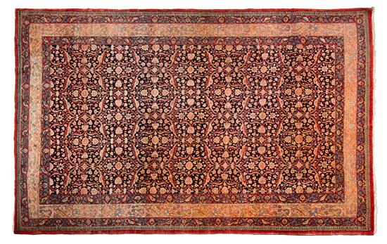 Appraisal: Sale Lot A Lavar Kirman Wool Rug th th century