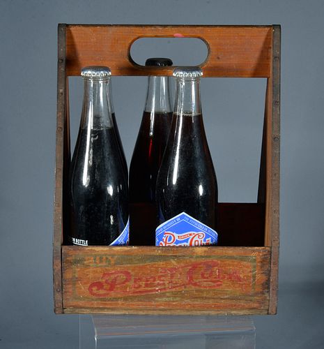 Appraisal: PEPSI COLA WOODEN GREATsome loss to graphics great country store