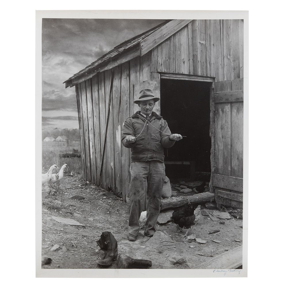 Appraisal: A Aubrey Bodine Divining Rods photograph American - Gelatin silver