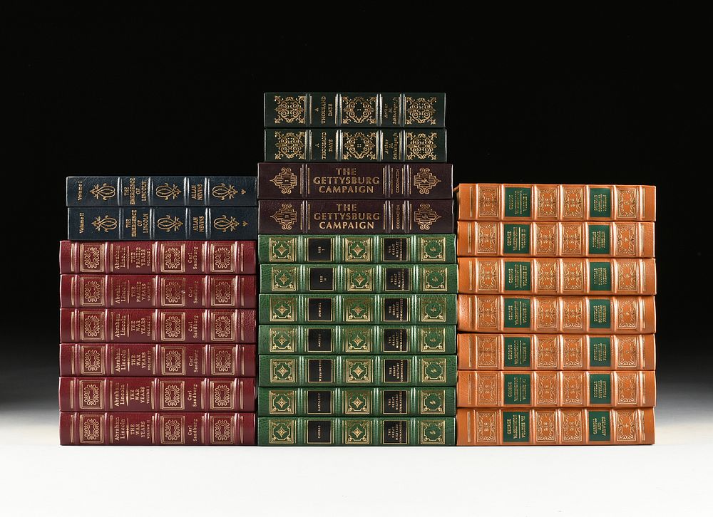 Appraisal: A GROUP OF TWENTY SIX EASTON PRESS TITLES FROM THE