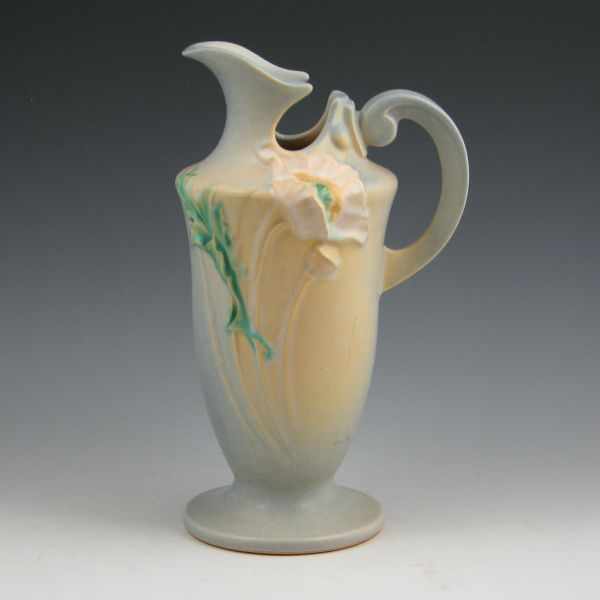 Appraisal: Roseville Gardenia ewer in gray Marked Roseville - '' Mint