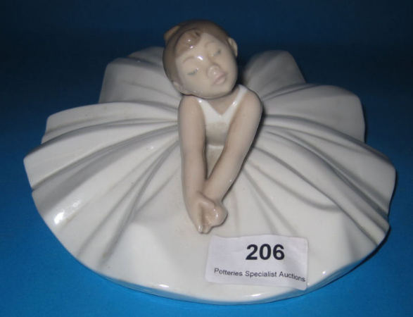 Appraisal: Nao Figure Girl in Ballet Dress diameter cm