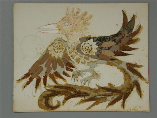 Appraisal: Thetis Blacker - British A Phoenix chick mythograph template and