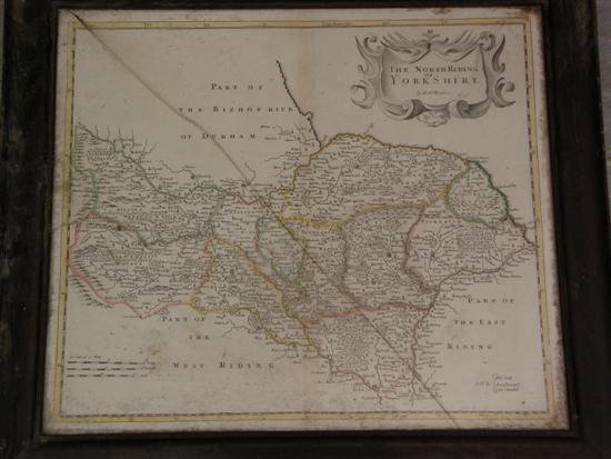 Appraisal: Robert Morden map of The North Riding of Yorkshire h