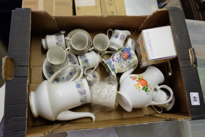 Appraisal: A collection of pottery to include Paragon Cherwell part teaset