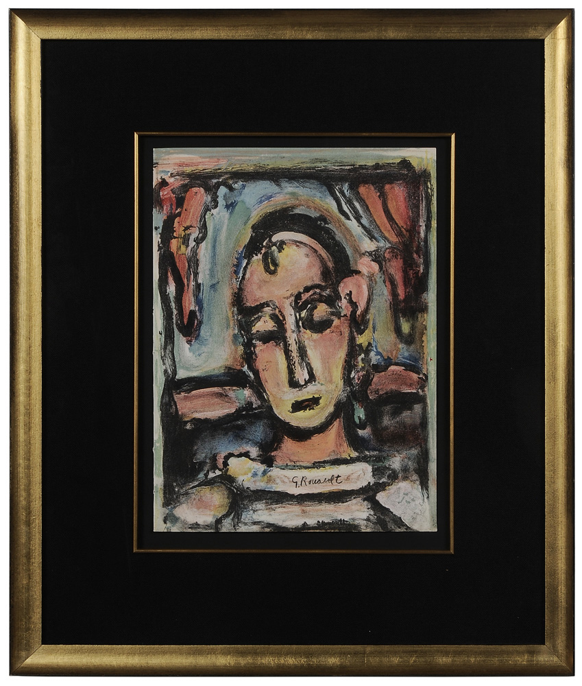 Appraisal: Georges Rouault French - T te de Jeune Femme by