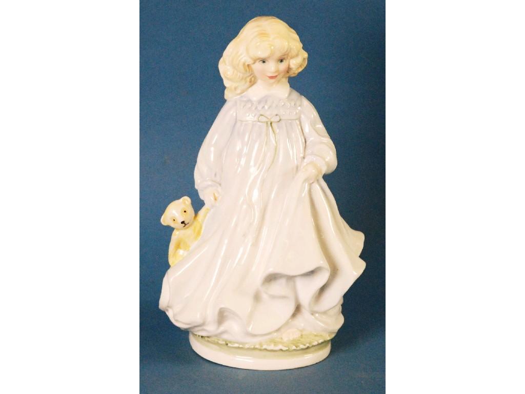 Appraisal: ROYAL DOULTON LIMITED EDITION CHINA FIGURE 'HOPE' HN cm high