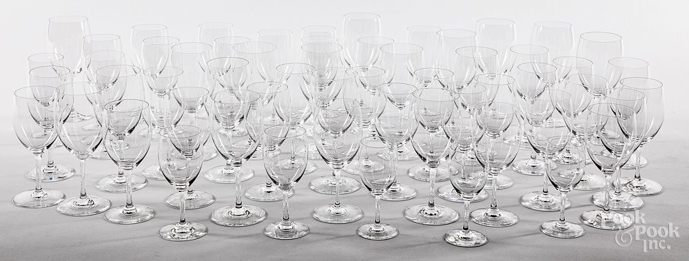 Appraisal: Baccarat crystal stemware Baccarat crystal stemware approximately fifty-seven pieces Condition