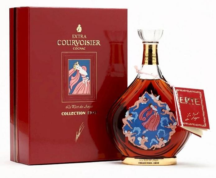 Appraisal: Erte La Part des Anges Courvoisier Cognac Erte La Part