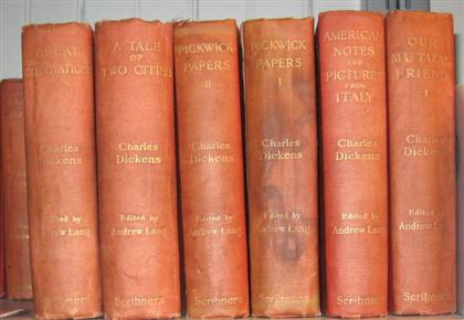 Appraisal: vols Dickens Charles The Works New York Scribner's - Gadshill