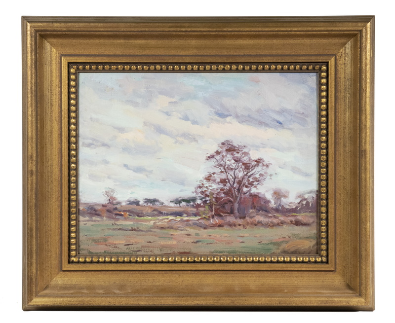 Appraisal: HENRY RODMAN KENYON MA LA RI - Pastoral Scene with