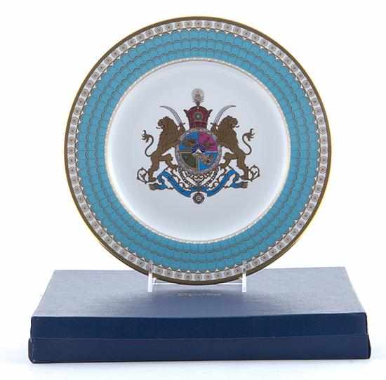 Appraisal: Spode porcelain cabinet plates The Imperial Plate of Persia in