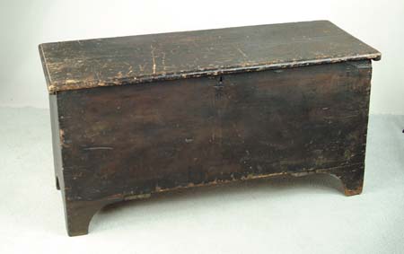 Appraisal: EARLY TH OR LATE TH CENTURY BOOT JACK BLANKET BOX