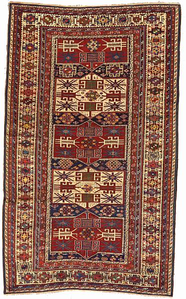 Appraisal: A Shirvan runner Caucasus late th century size approximately ft