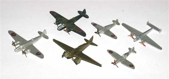 Appraisal: Dinky No M Airspeed Envoy And Others gold with red