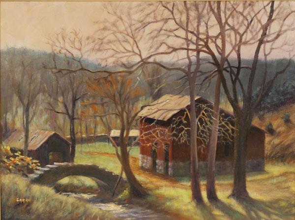 Appraisal: Jean Coval Garro American b One More Spring oil on