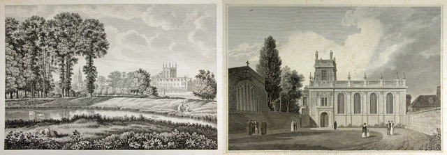 Appraisal: Oxford Almanac Prints - steel engravings of the colleges and