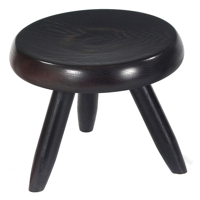 Appraisal: Charlotte Perriand stool s Galerie Steph Simon Paris three legs