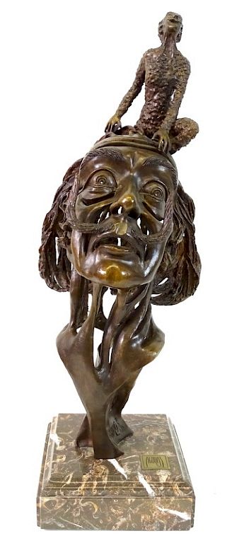 Appraisal: Artist Unknown Bronze Salvador Dali Bronze Artist Unknown Bronze Salvador