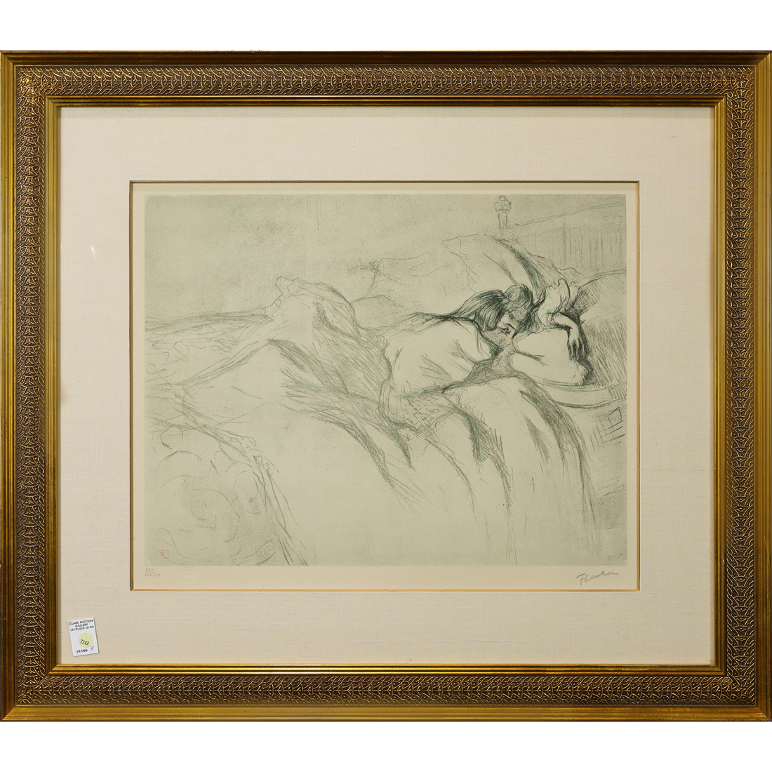 Appraisal: PRINT AFTER HENRI DE TOULOUSE-LAUTREC After Henri de Toulouse-Lautrec French