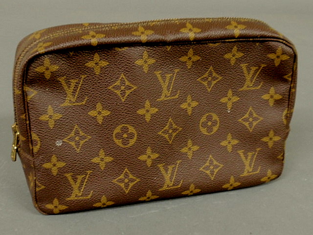 Appraisal: Louis Vuitton cosmetic bag h x w