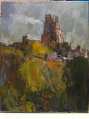 Appraisal: Walter Percy Woodington British - 'Ruined Castle' Oil on canvas