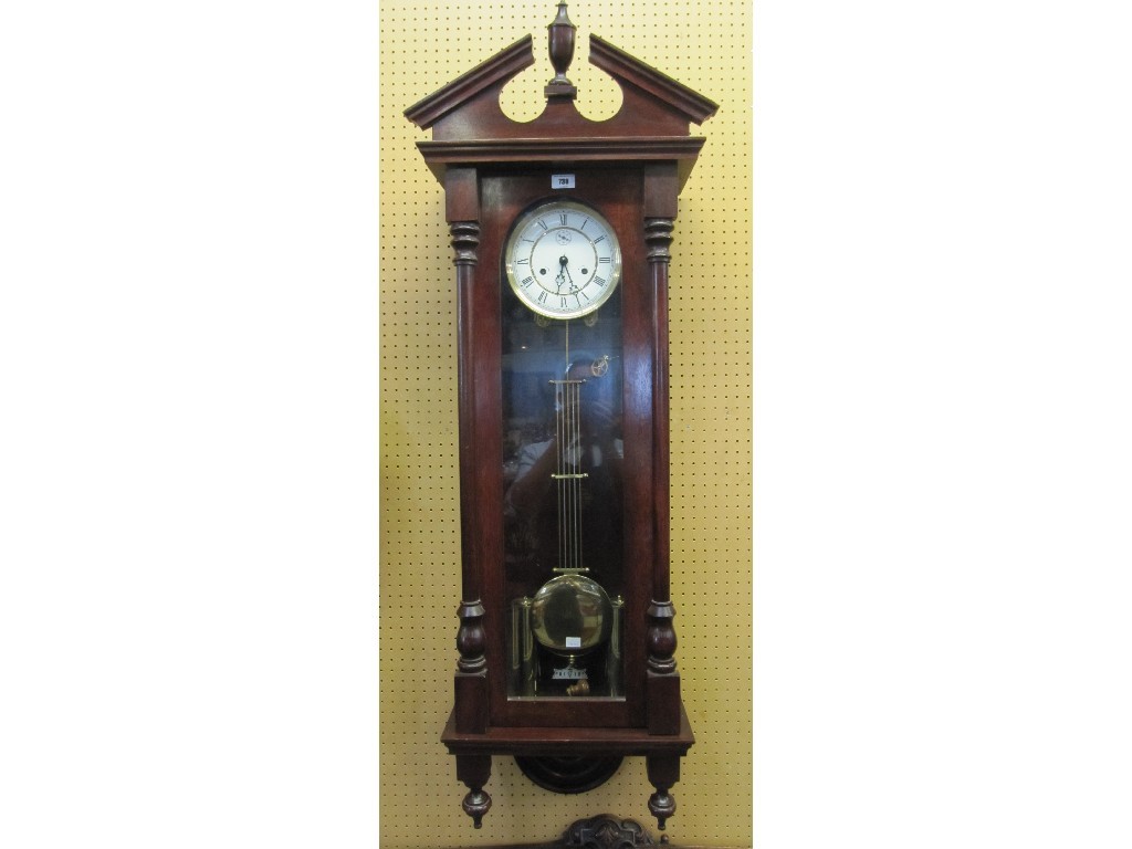 Appraisal: Reproduction Vienna wall clock