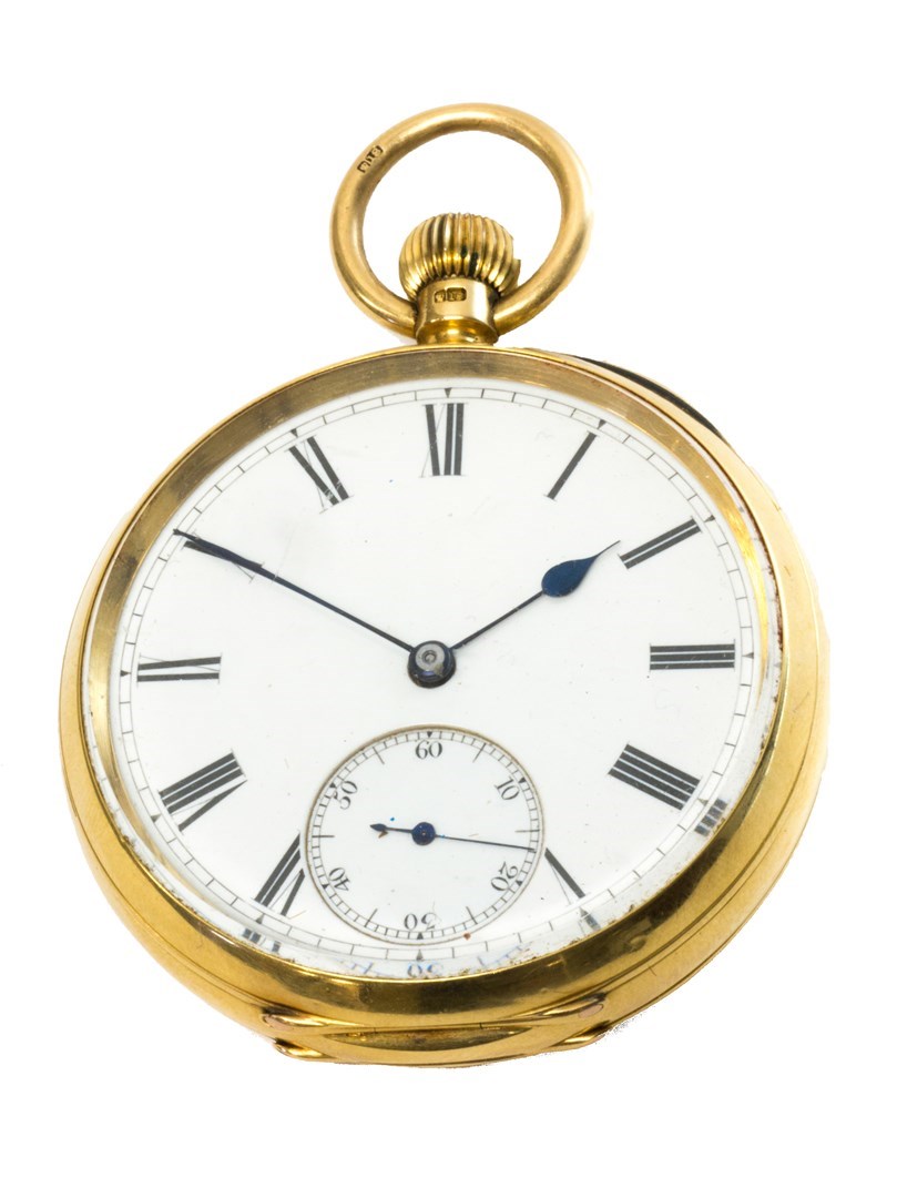 Appraisal: A gentleman's ct gold cased keyless wind openfaced pocket watch