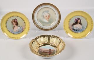 Appraisal: PIECE LOT OF AUSTRIAN VIENNA PORCELAIN PIECE MISCELLANEOUS LOT OF