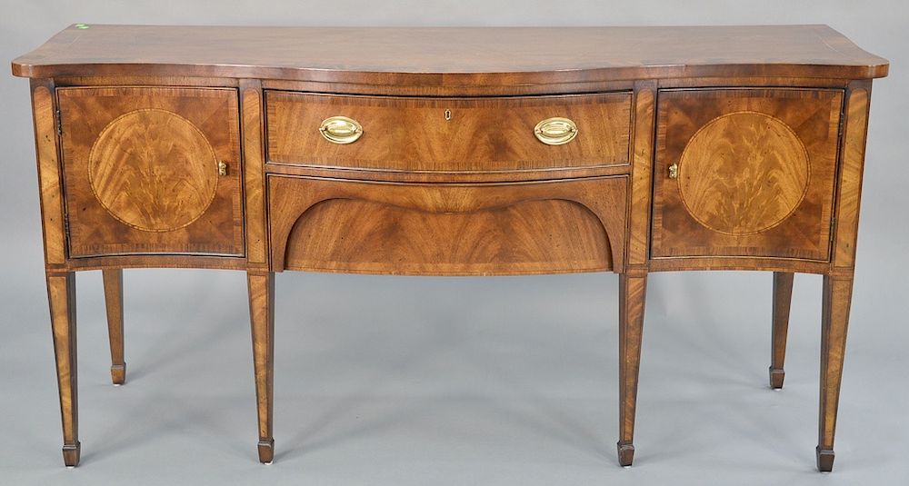 Appraisal: Henredon mahogany sideboard ht in wd in dp in Henredon