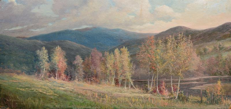 Appraisal: WARREN F SNOW - MT TECUMSEH PEMIGIWASSET VALLEY Oil on