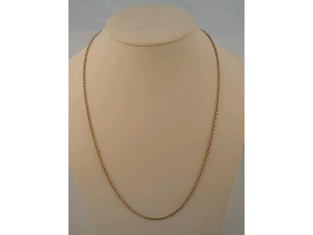 Appraisal: A ct gold belcher chain g