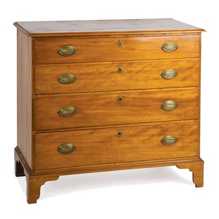 Appraisal: Federal Cherry Chest of Drawers Estimate -