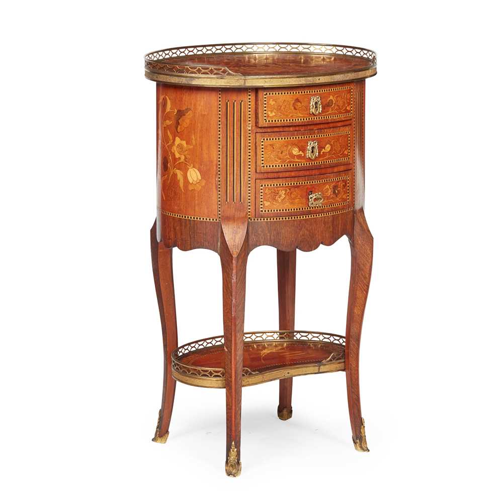 Appraisal: FRENCH KINGWOOD AND MARQUETRY CHIFFONNI RE IN THE MANNER OF