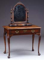 Appraisal: KITTINGER ONE-DRAWER DRESSING TABLE The Philadelphia style dressing table having