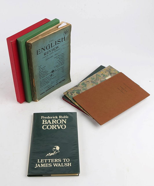 Appraisal: ROLFE Frederick Baron Corvo Letters to James Walsh Ed Donald