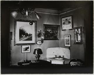 Appraisal: Photograph Walker Evans Walker Evans American - Interior Storr's House