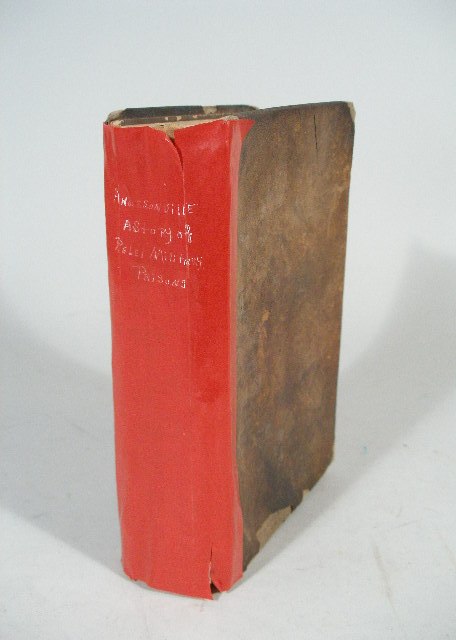 Appraisal: McElroy's Andersonville Inscribed by POW vintage copy of Andersonville A