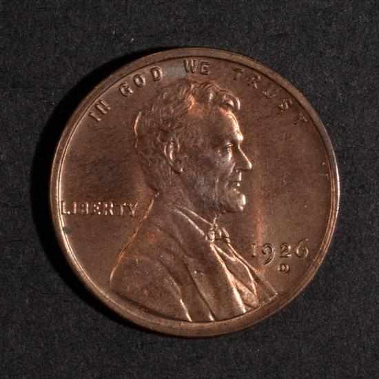 Appraisal: Three United States Lincoln bronze cents MS- MS- and -D