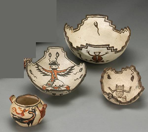 Appraisal: Property from an Arizona private collection With khiva-step rims or