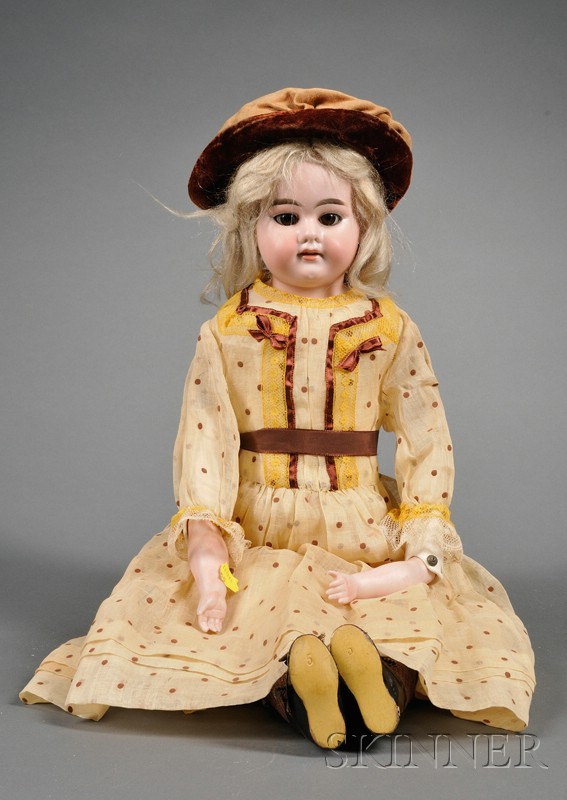 Appraisal: Armand Marseille Bisque Shoulder Head Doll late th early th