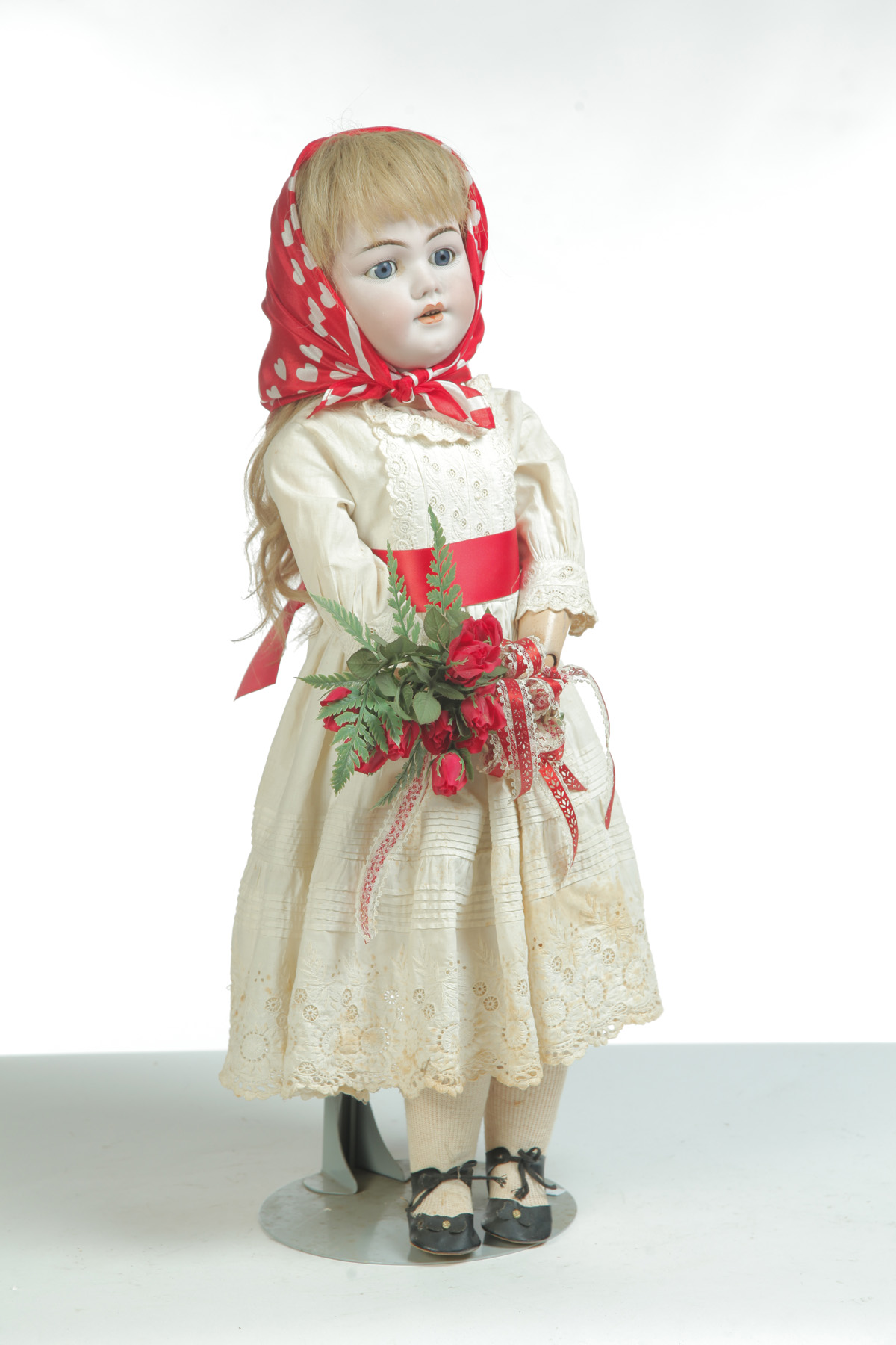 Appraisal: BISQUE HEAD DOLL Germany st half- th century Bisque head