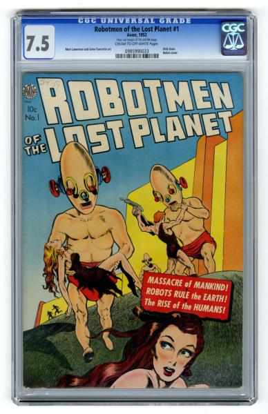 Appraisal: Robotmen of the Lost Planet CGC Avon Click for full